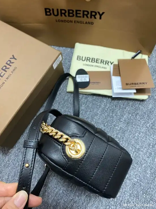 Official First Bag Ru Lola BURBERRY Bag MINI Camera 0523